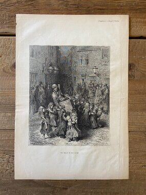 Gustave Dore, Antique Print, Harper's Weekly